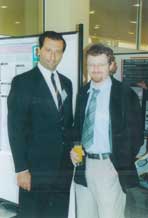 Alejandro Parra y Miguel Perez Navarro en el Simposio de la Fundaci�n BIAL 2006.