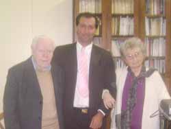 Junto a Silvio Ravaldini y Brunilde Cassoli